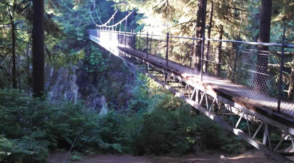 suspension bridge
